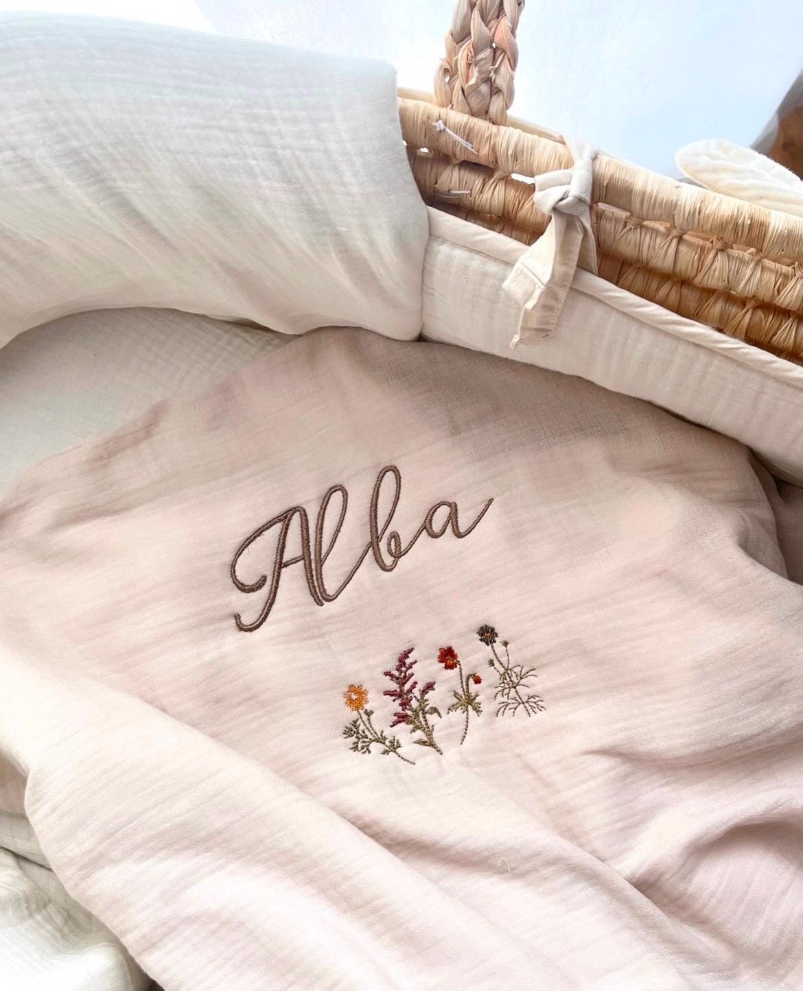 Couverture gaz de coton/polaire