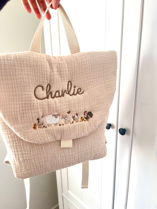 Le sac Ă dos - motif animaux