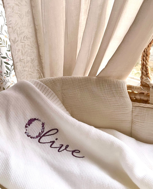 Couverture en maille