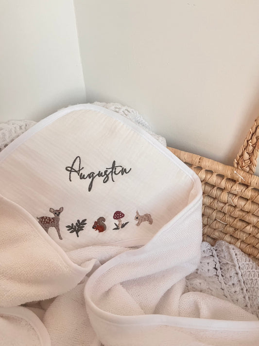 Cape de bain petits animaux